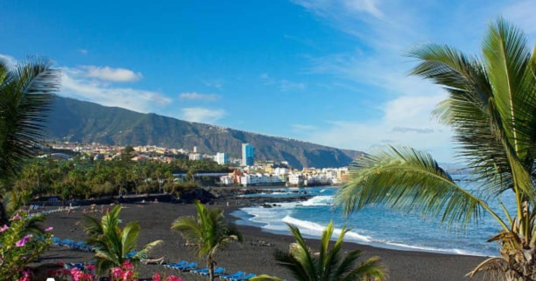 Tradicional Casa Canaria Con Piscina Y Vistas Al Teide Icod De Los Vinos Exterior photo